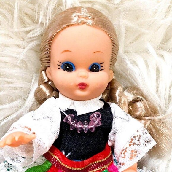 Polish folk doll, Purchased in Porland. vintage - Picture 4 of 11